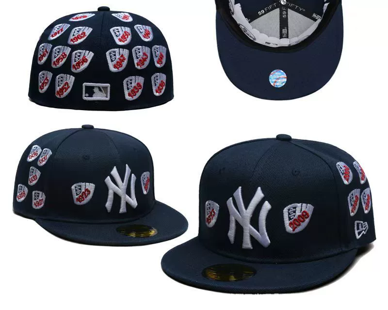 Baseball Cap MLB embroidered, sizes 7–7 5/8 (55.8–60.6 cm), multi-color options