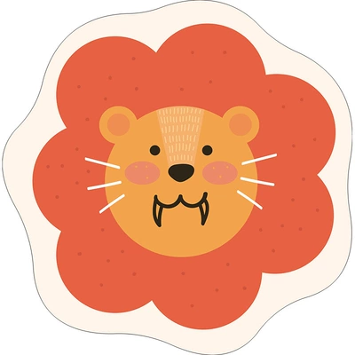 Avtomobil döşəmə paspasları, Room Bedroom Bedside Blanket Kidsren's - lion-see-details