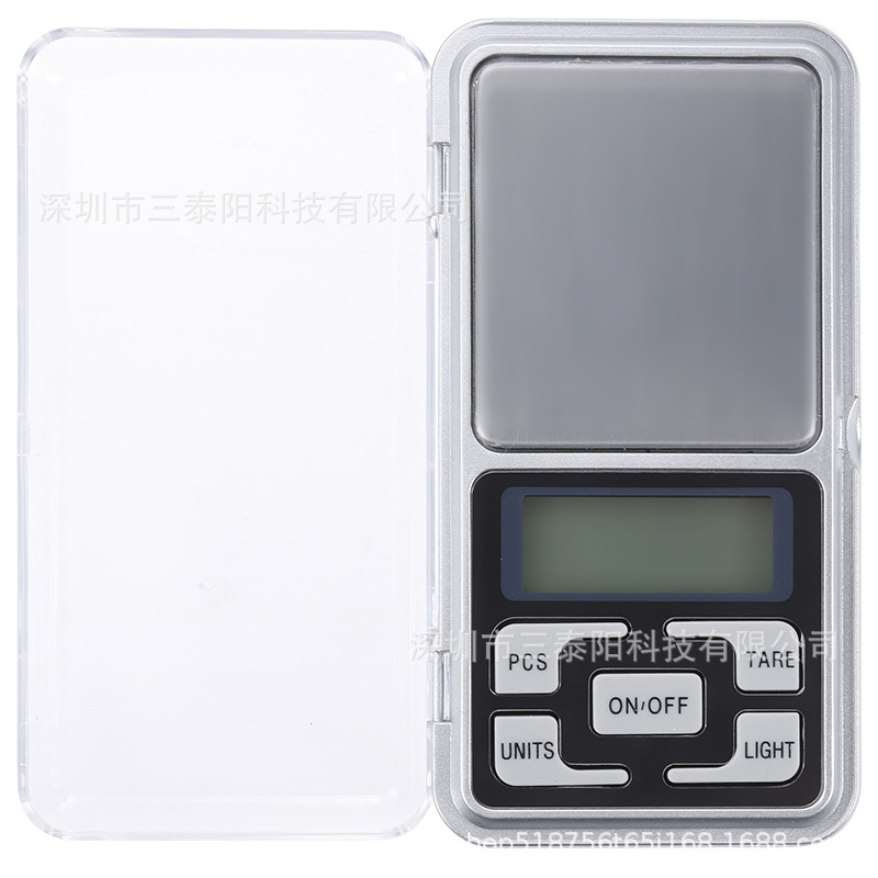 批发电子珠宝秤0.01g高精度电子称手掌称便携式口袋秤手机烘培秤