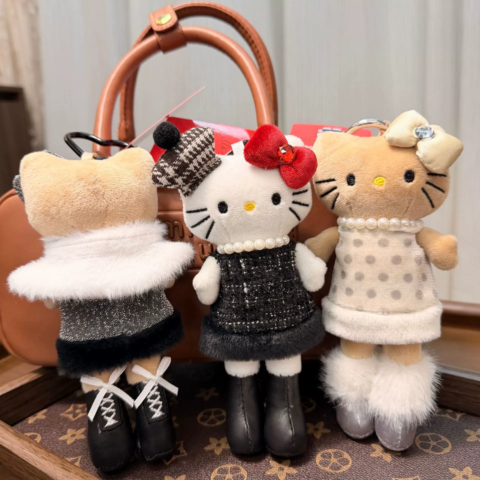 Hello Kitty, cute plush Japanese pendant, doll, Birthday gift