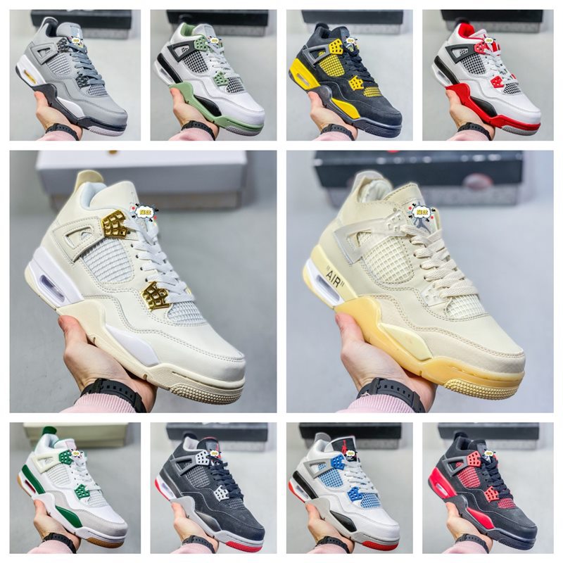Putian Shoes NK Jorden 4 Retro OAJ4, a mid-top retro casual sports and basketball shoe