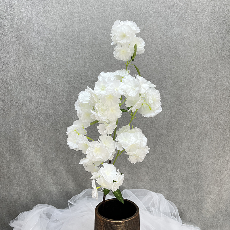 Flores de cerezo artificiales coloridas, ideales para bodas, estudios o decoración de arcos