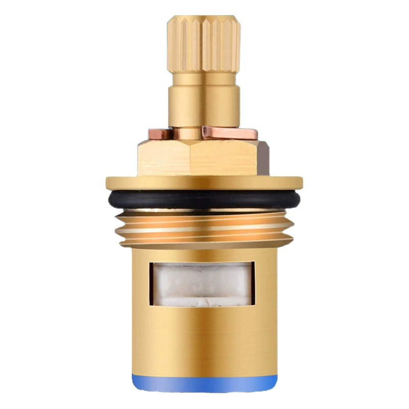 Основной клапан смесителя аксессуары конвертер интерфейса смесителя одиночный холодный Внутренний сердечник водостопорный клапан угловой клапан Быстрое открытие медный сердечник клапана