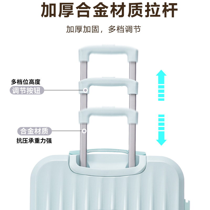 [Fábrica de selección estricta] maleta de explosión multifuncional rueda universal silenciosa de 22 pulgadas caja de cifrado caja de tirón
