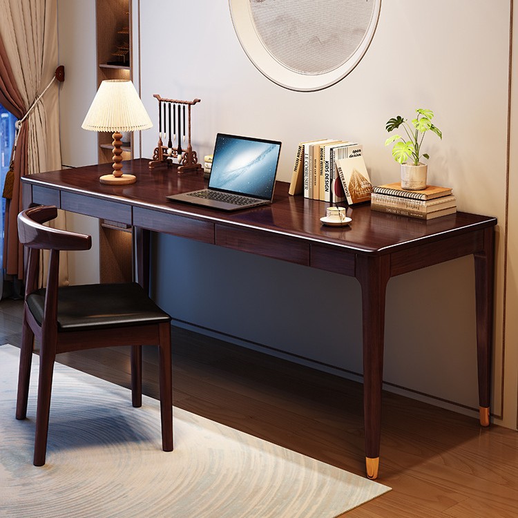 Nuevo escritorio de computadora de madera china escritorio de caligrafía escritorio de escritorio moderno escritorio de escritorio simple