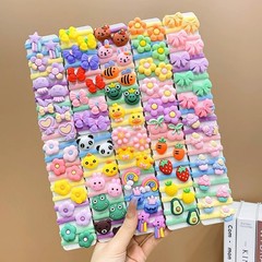 漫画の髪のひもの髪飾り高弾力ナイロンの髪の輪