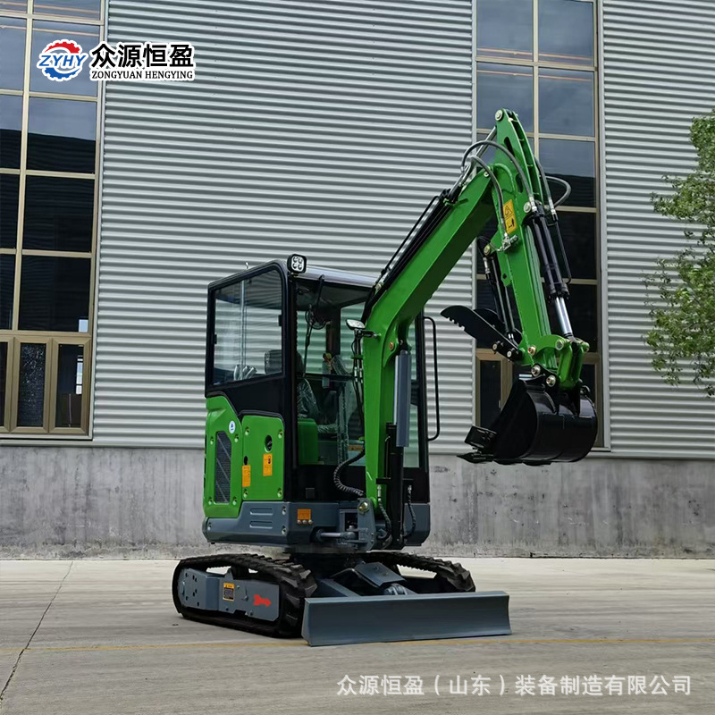 社区改造微型挖土机 25型苗圃开沟小挖机 出口澳洲履带式挖掘机