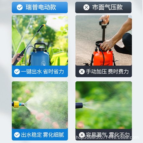 Small disinfection sprayer pesticide new pneumatic sprayer watering can sprayer sprayer high-pressure agricultural