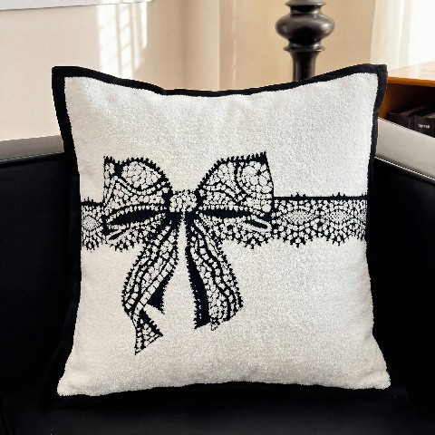 Nórdico de lujo ligero sofá almohada al por mayor almohada de sala de estar inwind jersey jacquard almohada transfronteriza un cabello