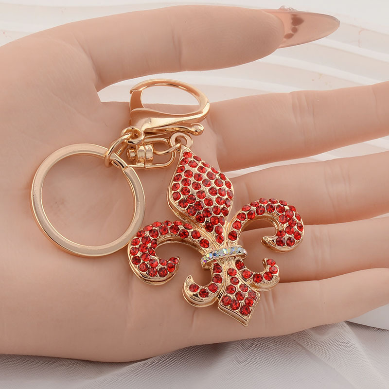 Cross-Border Ship Spear Diamond-Encrusted Keychain Metal Pendant Bag Car Key Accessory Small Gift Wholesale Business Celebration Cross-Border Ship Spear Diamond-Encrusted Keychain Metal Pendant Bag Car Key Accessory Small Gift Wholesale Business Celebration