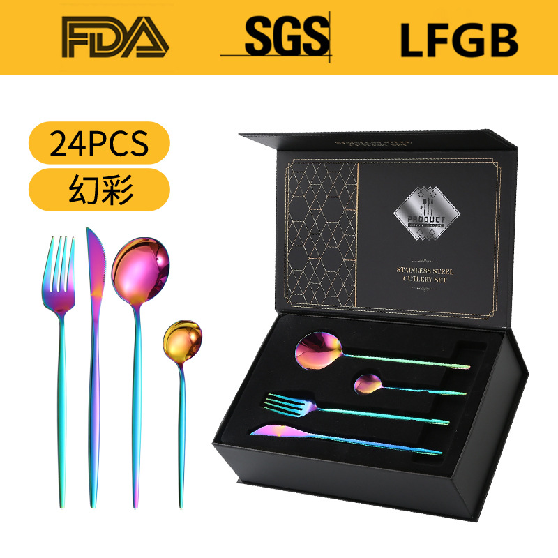 컬러 [24 장 세트] 소형 플립