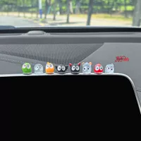 Автомобильные украшения забавные маленькие брикеты эльфы внутри автомобиля декоративные зеркала заднего вида центральная консоль мини-украшения электромобиля