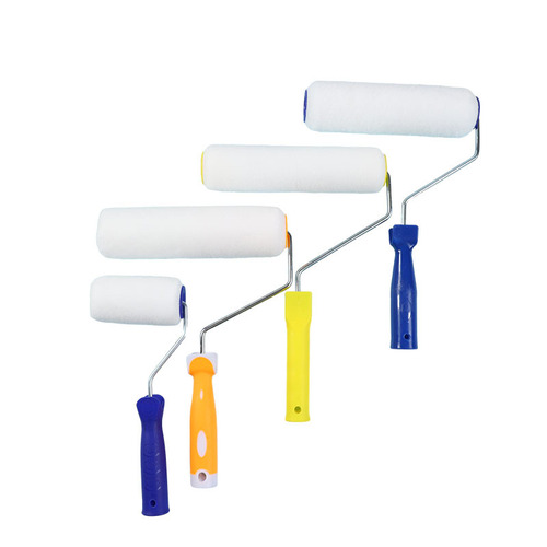 Roller for applying floor paint latex paint 4 inches / 6 inches / 9 inches fine hair no dead corner coating paint brush wall tool batch