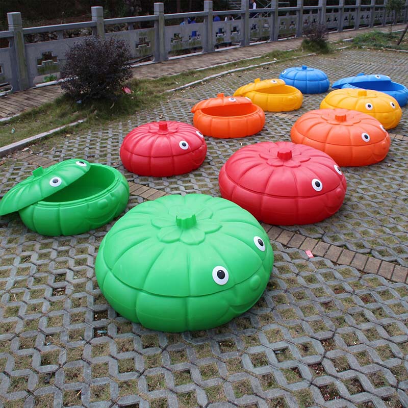 Kindergarten Animal Sand and Water Tray Kidsren's Playground Beach Play Sand Tools Plastic Large Sand Tray Large Sand Pool with Cover