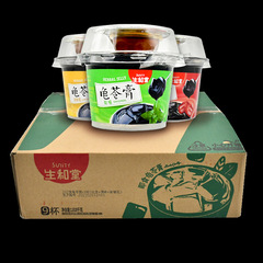 生和堂龜苓膏202g 紅豆金銀花原味休閒零食黑涼粉 果凍布丁燒仙草