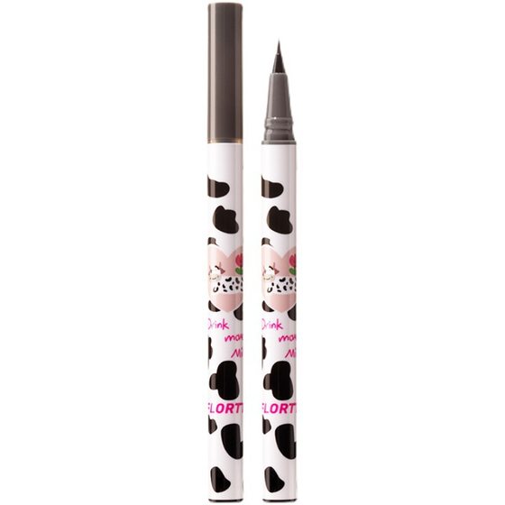 FLORTTE Hua Luo Leia wow, fine lying silkworm pen eyeliner pen shadow pen natural brown makeup sweat-proof