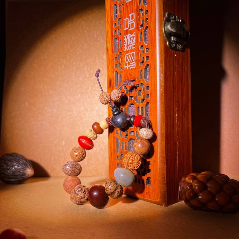 Natural Bodhi Seeds Wholesale Buddhist Beads Raw Fruit 18 Bodhi Seeds Bracelet Wholesale Supply