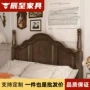 美式法式卧室复古婚床