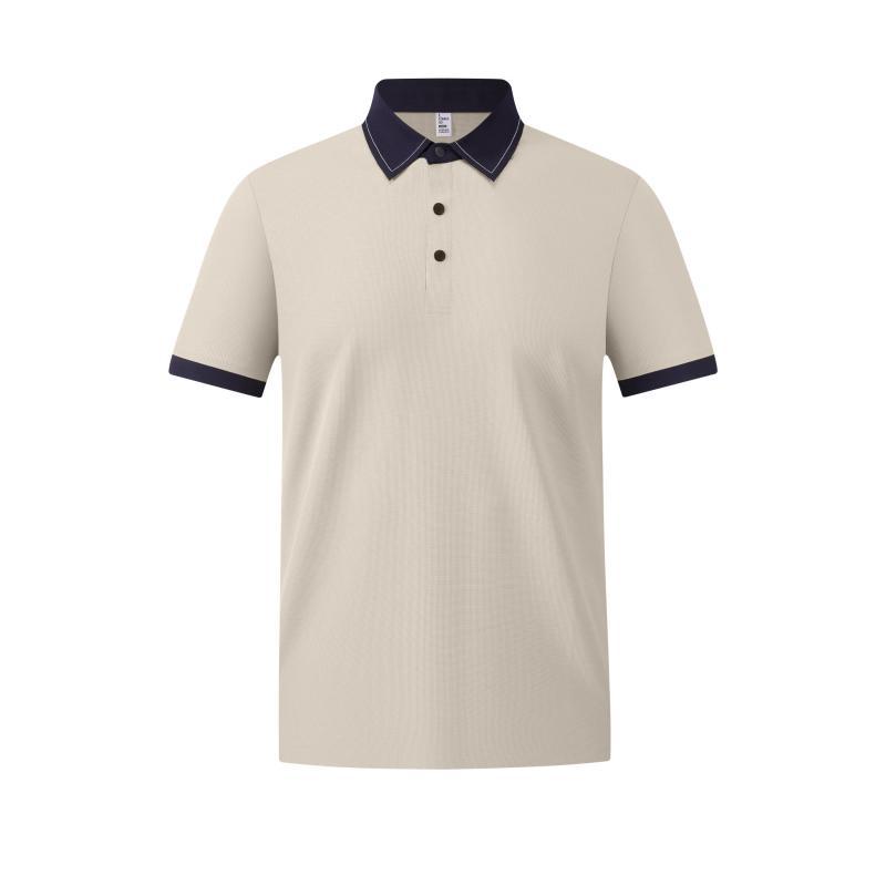 Camiseta de polo de tamaño grande personalizada camiseta transfronteriza ropa de trabajo camiseta cultural bordada logotipo impresa nylon ropa de trabajo de manga corta personalizada