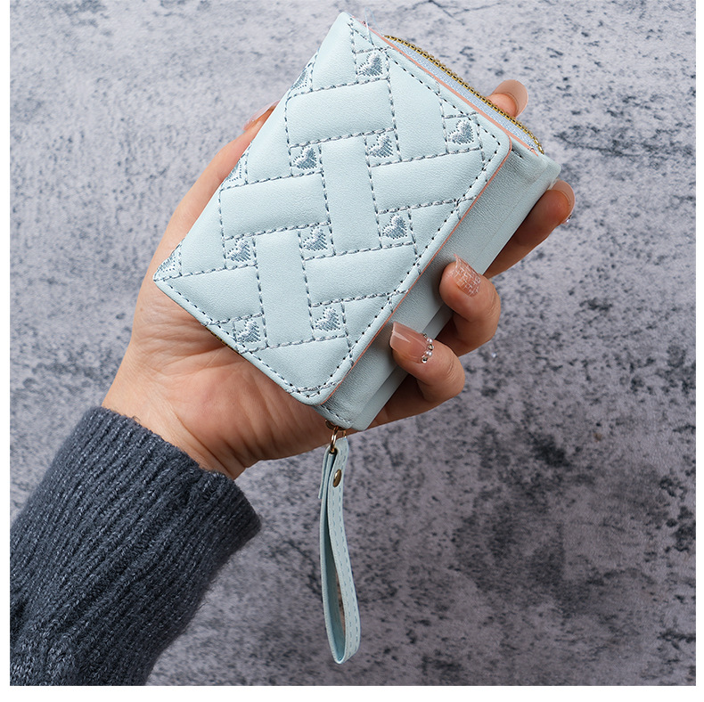 Mujeres Color Sólido Cuero Sintético Gire La Tapa Carteras Pequeña display picture 8