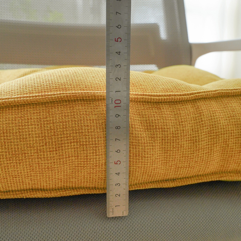 Personalizada invierno sólido anti-deslizante asiento de cama almohadilla de cama de oficina silla de cama ventana de cama almohadilla de ventana flotante tatami cuatro estaciones