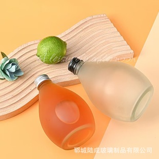 Креативная каплевидная маленькая бутылка для вина с высоким внешним видом, матовой алюминиевой крышкой, бутылкой для сока и фруктового вина, домашней зарубежной бутылкой для дозирования вина