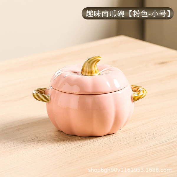 Small pink pumpkin (not open flame)