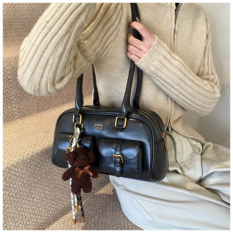 Fashionable and casual underarm bag for women, new autumn/Winter 2025, trendy and versatile, multi-pocket single-shoulder bag, high-end handbag undefined