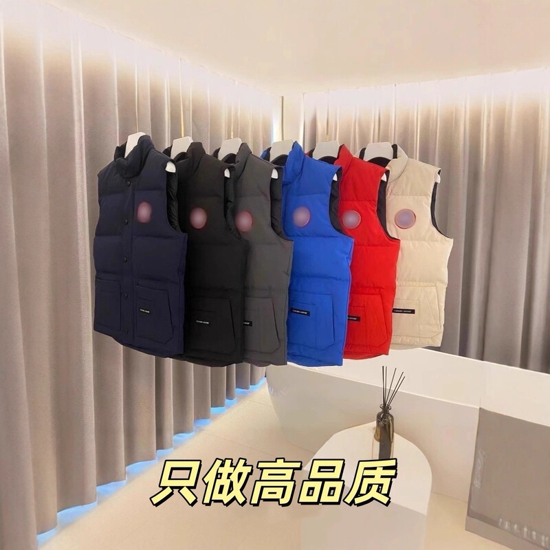 High-quality goose down jacket for men and women, white duck down warm vest 08 Expedition couple's sleeveless vest High-quality goose down jacket for men and women, white duck down warm vest 08 Expedition couple's sleeveless vest