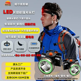头灯头戴电筒;提灯;手电筒