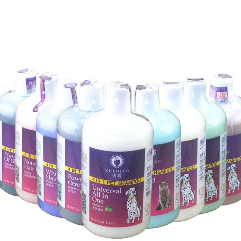 Снеговые норки для ароматного шампуня Несколько функций 500ml Собачья кошка Тедби Медведь Самед Гель для душа домашнего животного