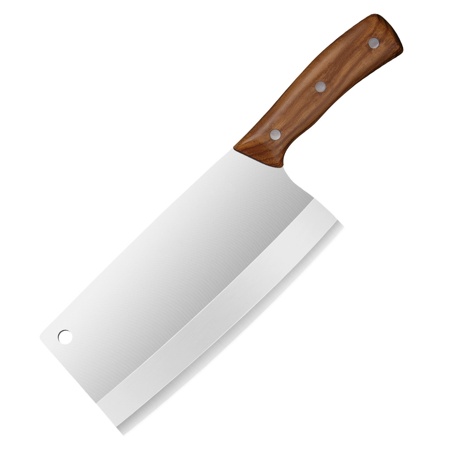 Old-fashioned handle stainless steel from natural wood, DIY, 40