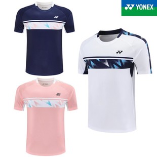 New Badminton Clothing Competition Series Sportswear Breathable and Quick-Drying 2025 New Short-Sleeved T-Shirt