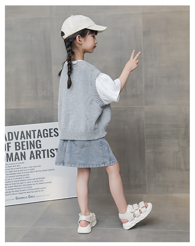 Sandali da spiaggia sportivi popolari per ragazze con suola morbida per bambini dell'estate 2023 nuovi per ragazze grandi e piccole_voghion.com