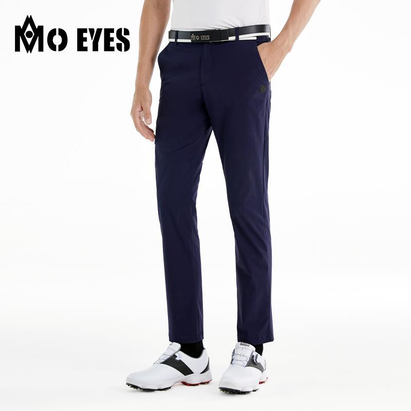 Quần golf nam dài mùa hè Moeyes – chất liệu thấm hút nhanh khô, thoáng khí — M23KUZ004-màu trắng, M23KUZ004-màu xám, M23KUZ004-Đen, M23KUZ004-màu xanh hải quân