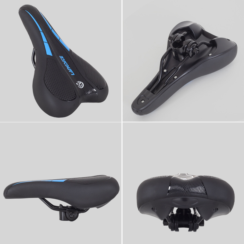 Asiento de bicicleta de montaña, asiento de bicicleta de piñón fijo, asiento de bicicleta de carretera, cojín de asiento de bicicleta