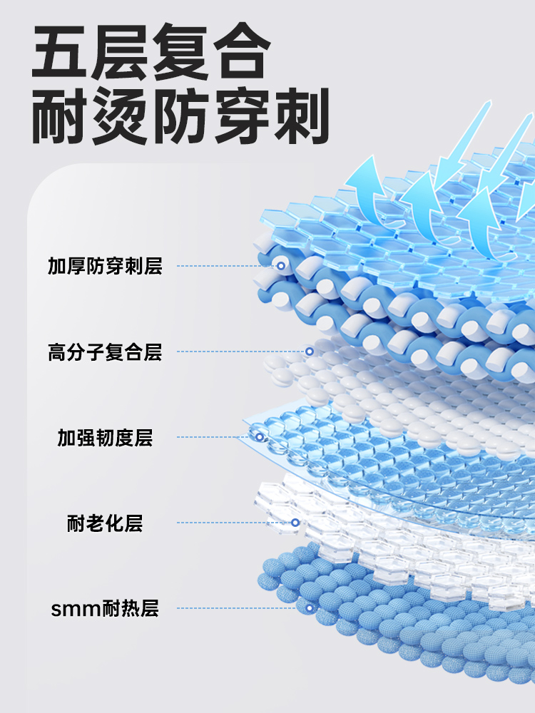 IP9D垃圾袋家用手提式2023新款特加厚加大抽绳厕所卫生套马桶塑料