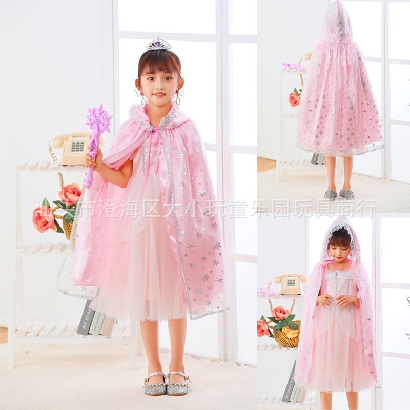 Varita mágica de princesa transfronteriza, princesa de hielo, sonido y luz, varita de hadas, niña, varita de hadas mágica, juguete luminoso para niños