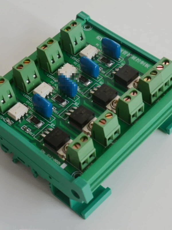 Four-Way Thyristor Expansion Control Board Microcontroller Controls Ac Power Expands Control of Ac Load Devices Four-Way Thyristor Expansion Control Board Microcontroller Controls Ac Power Expands Control of Ac Load Devices