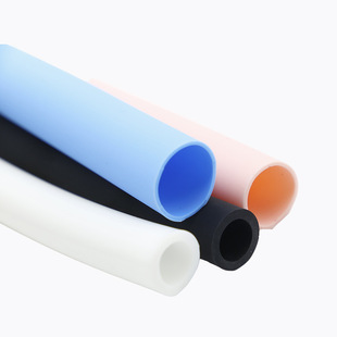 Manufacturer Wholesale of Colorful Temperature-Resistant Silicone Hoses, Reusable Circulation Black Silicone Tubes, Direct Sales from the Manufacturer