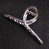 Metal hairgrip, shark, brand big crab pin, South Korea, internet celebrity