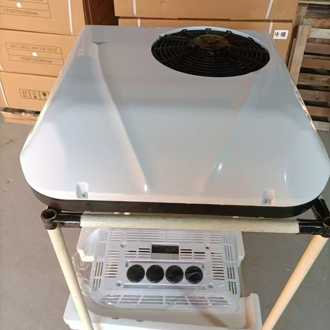 轻卡专用驻车空调一体机12v货车顶置变频空调制冷汽车电动空调