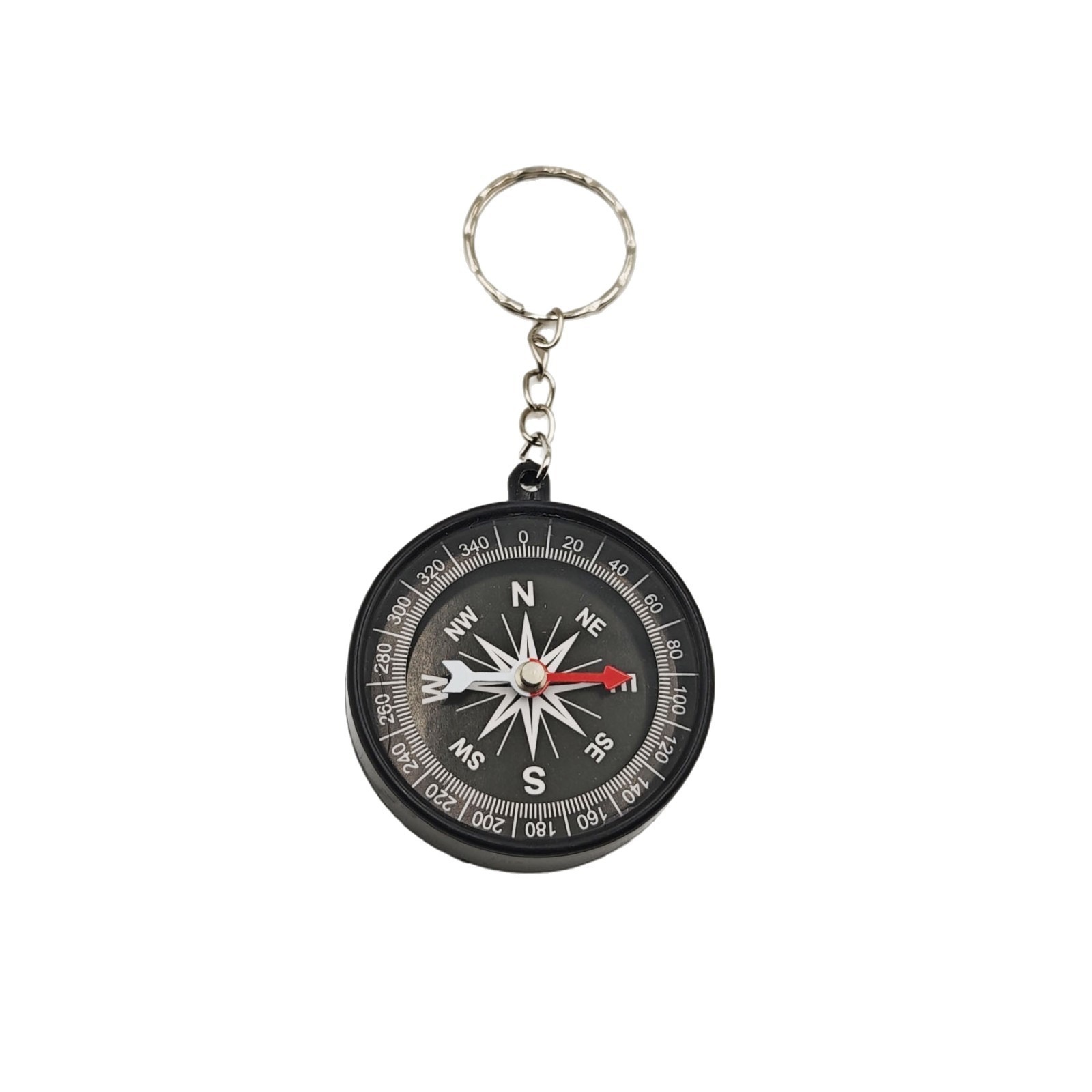 Teaching stationery compass student children outdoor keychain…