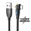 Cross -border new product bending 180 degrees data cable Android Typec3a fast charge mobile game data cable