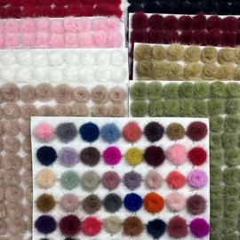 挂饰挂件;毛球;皮毛工艺品