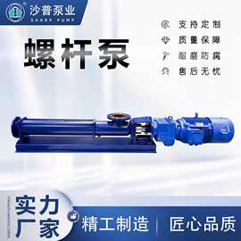 BN2-6L 5-6L Seepex西派克不锈钢变频污泥PAM加药单螺杆泵