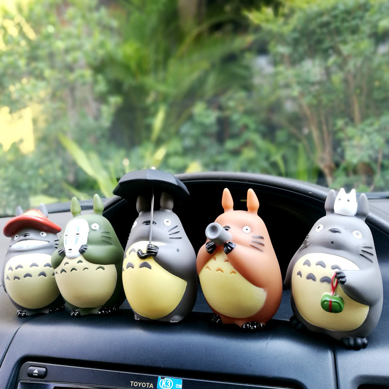 漫画猫の装飾品おもちゃ人形ビニール車の装飾品ホームケーキベーキング装飾カー用品小|undefined
