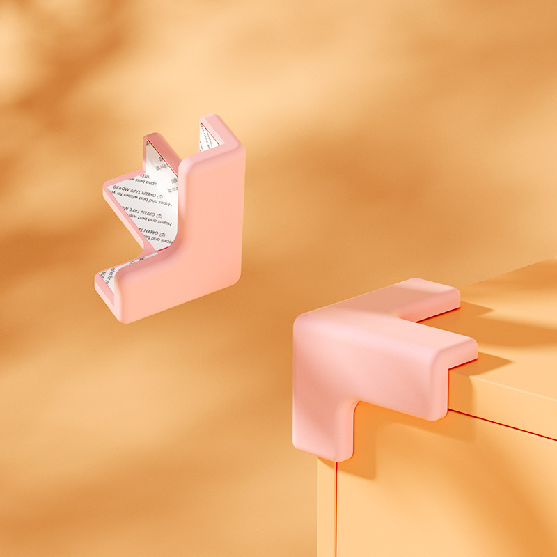 Animales transfronterizos Conejo Silicona Esquina de mesa Esquina de protección Esquina anticolisión Esquina anticolisión para niños Equipo de protección de seguridad para bebés