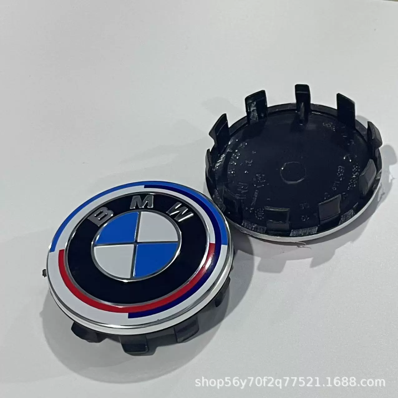 Подходит для колесного колпака BMW синий и белый 68 мм декоративная накладка центровины колеса автомобиля с 10 зубцами