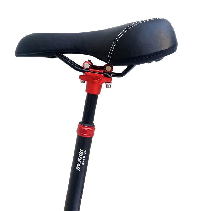 Tubo de asiento de amortiguación de bicicletas de doble clavo tubo de asiento de asiento 27.2 / 30.4 / 30.9 / 31.6 tubo de silla de asiento de amortiguación
